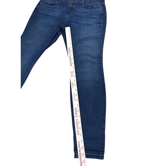Vineyard Vines Skinny Dark Wash Mid Rise Jeans Size 10 Stretch Denim Preppy Chic - Picture 5 of 9